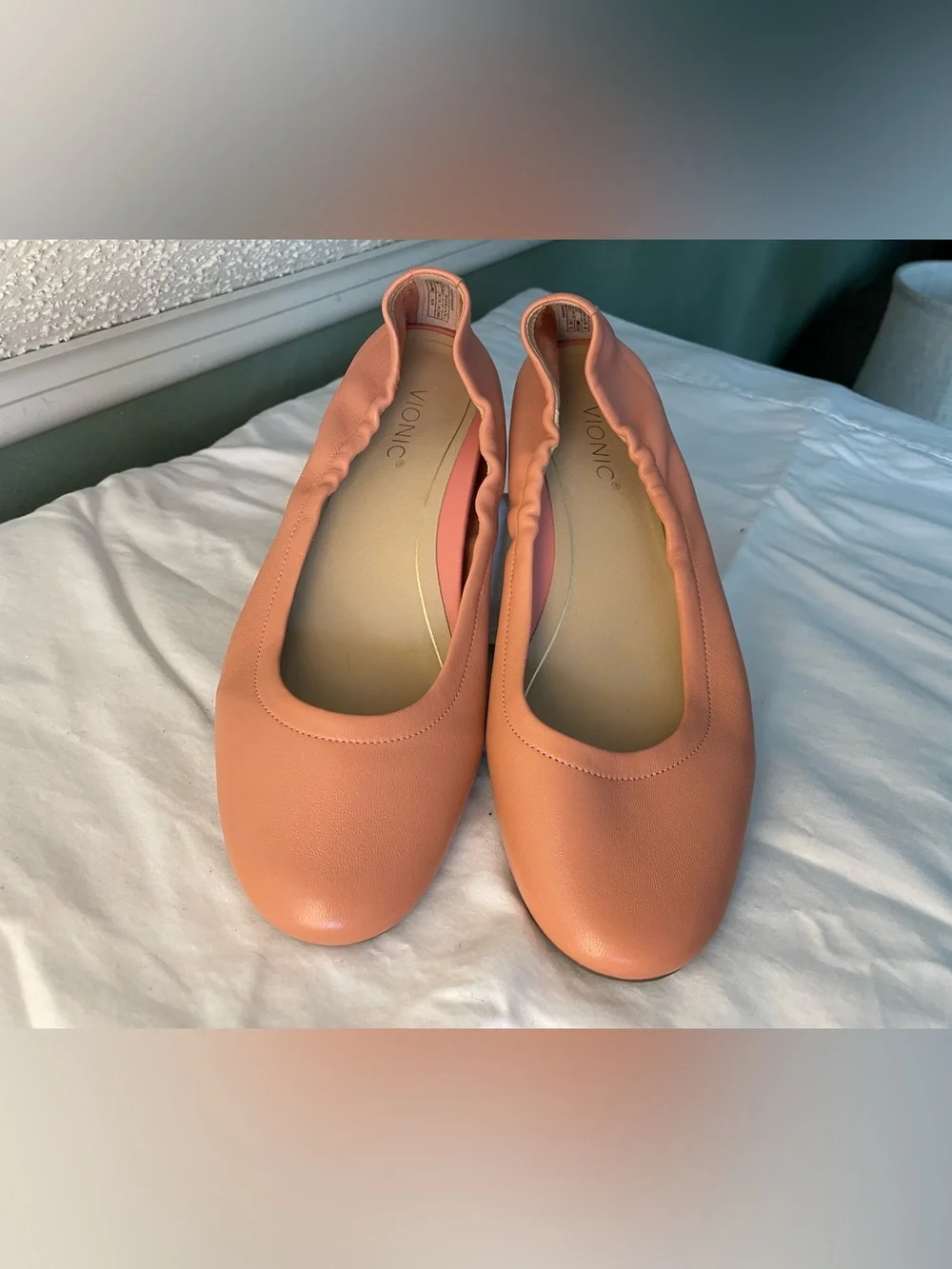 Vionic Coral Slip-On Ballet Flats - Size 7.5